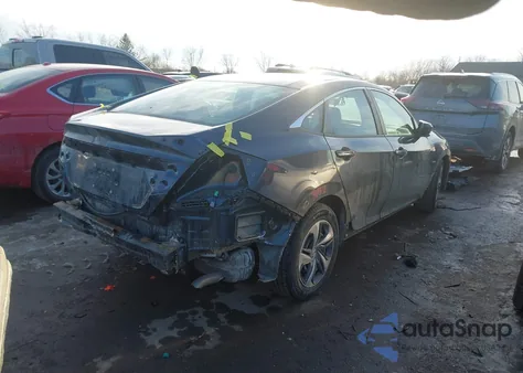2021 Honda Civic Lx z USA, uszkodzony, nr VIN 2HGFC2F67MH502032